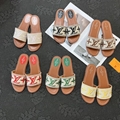 Louis Vuitton LV Sunset Flat Comfort Mule shearling Monogram slide sandals slipper women mens shoes