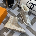 louis vuitton LV Laureate Platform Desert Boot wrap suede calf leather Monogram 