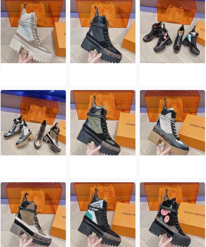 Louis Vuitton Suede LV Logo Embossed Laureate Platform Desert Boots Ankle boot 