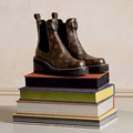 Louis Vuitton LV Beaubourg Ankle Boot Monogram chunky Chelsea boots women shoes 