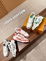 Louis vuitton LV Trainer Sneaker Monogram denim Virgil Abloh basketball sneakers