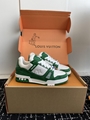 Louis vuitton LV Trainer Sneaker Monogram Virgil Abloh basketball Skate Sneakers designer shoes