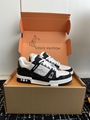 LV Trainer Men's Luxury Fashion Sneakers Virgil Abloh Monogram basketball Skate