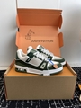 Blue denim shoes Louis vuitton Virgil Abloh LV Trainer Sneakers Monogram Sneaker