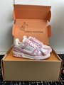 All White LV Louis Vuitton Trainers Designer Luxury Sneakers Virgil Abloh shoes