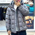 Zegna Gray Down Hooded Jacket Zegna Men Coats  8