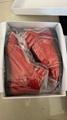 Maison Margiela Future metal Red mirror metallic Round Toe Leather sneakers shoe