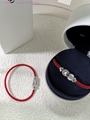 Fred Paris Chance Infinie bracelet 18k yellow gold and diamonds large model blue
