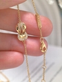 Fred Paris Diamond necklaces and pendants Force 10 yellow gold necklace