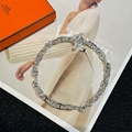 Hermes Sterling Silver Chaine d'Ancre Medium Link Toggle Necklace