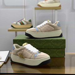      Screener GG Leather trimmed canvas sneakers (Hot Product - 1*)