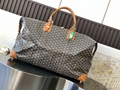 Goyard Bowling 55 bag Green Men Travel bag