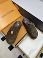                   asy Mule     mbossed suede calf leather mule sandals 6
