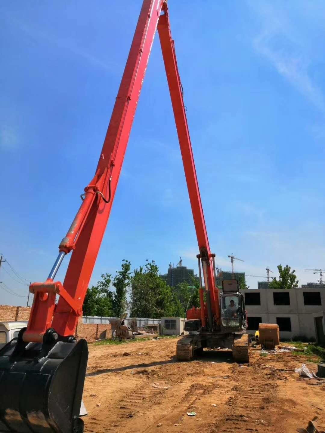 Construction Machinery Parts Excavator Long Reach Boom And Arm For DH200/DH220