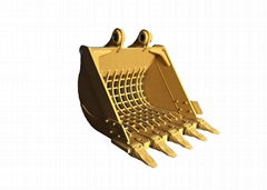 PC55/ZX60 Customized Skeleton Bucket For Excavator Accessory