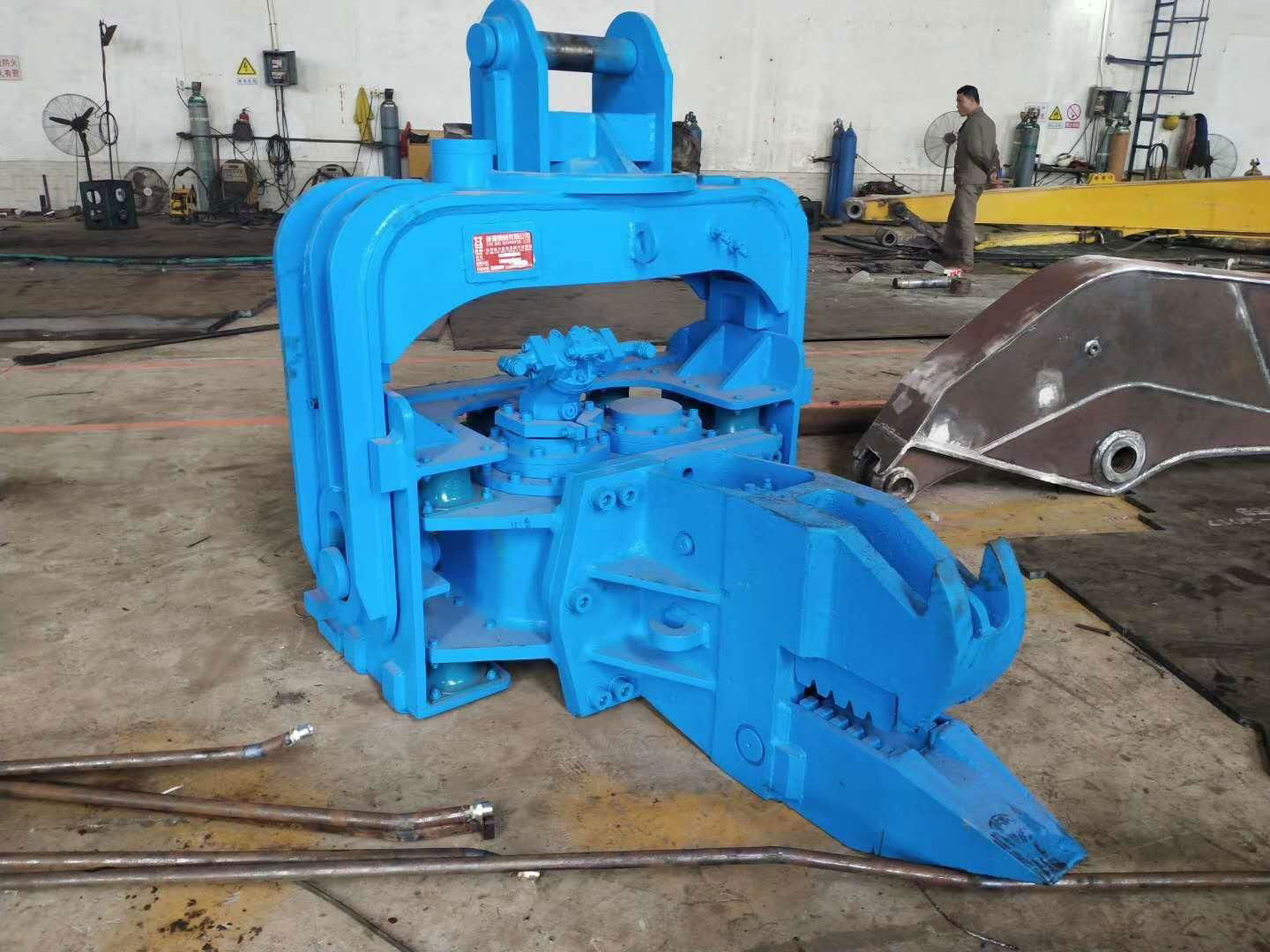 Made Of High Hardness Steel Durab Hydraulic Vibrating Hammer Pilling Hammer 2