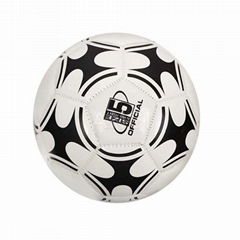 Classic White and Black Size 5 TPU Leather Soccer Ball Traning