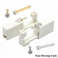 Disposable Safe Sterile Piercing Unit For Nose Studs Piercing Gun Tool Machine 