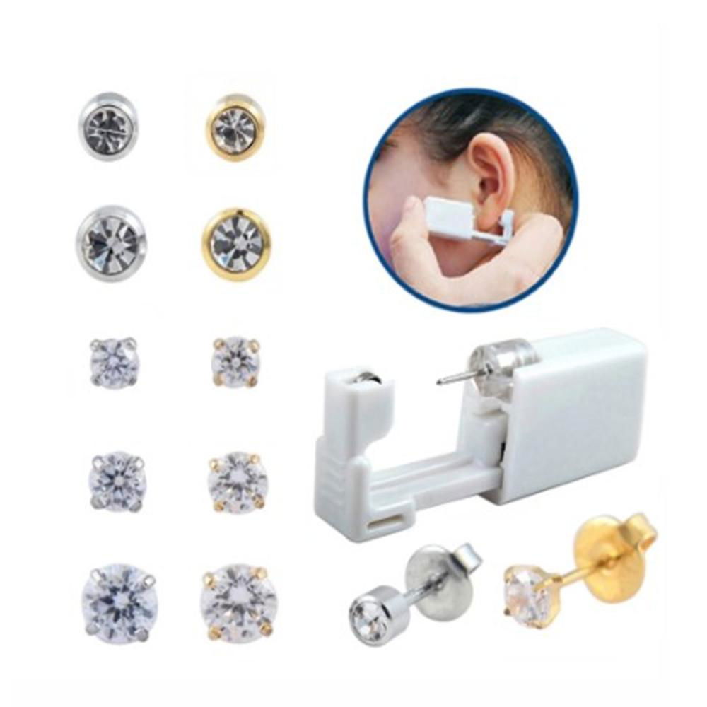 Disposable Sterile Ear Piercing Unit Cartilage Tragus Helix Piercing Gun NO PAIN 4