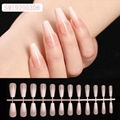 False Nail French Fake Nails Detachable tips Nail Extension Manicure Art  3