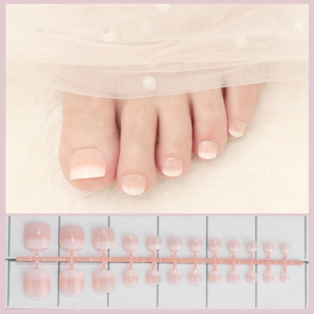 False Nail French Fake Nails Detachable tips Nail Extension Manicure Art  4