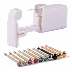 Disposable Safe Sterile Piercing Unit For Gem Nose Studs New Generation Safe
