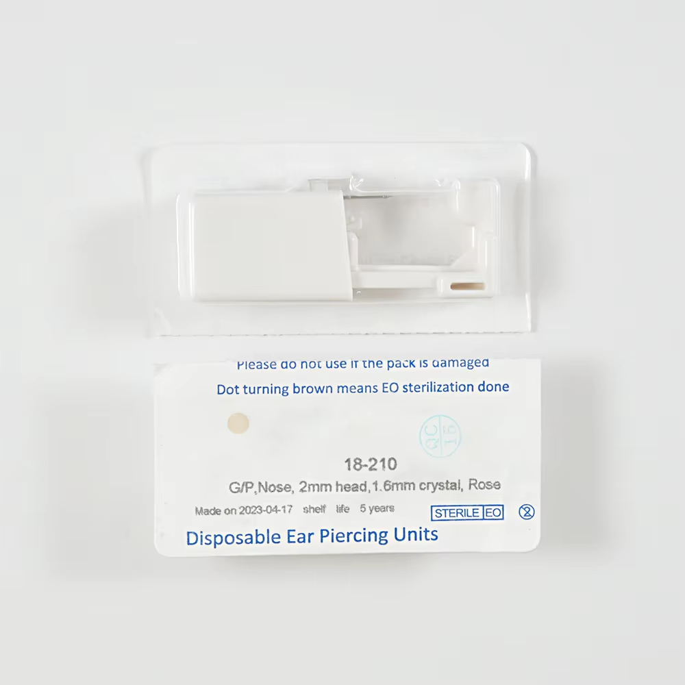 G23 Titanium Disposable Safe Nose Piercing Unit Tool 316L Surgical Steel 4