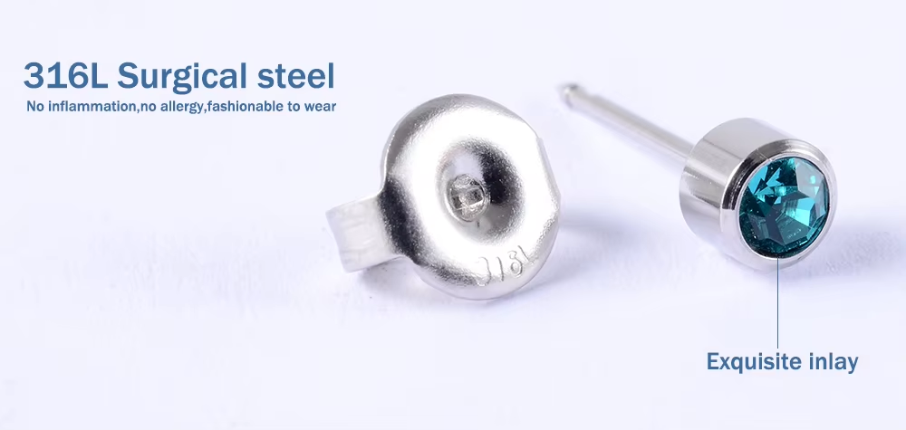 24PCS/Box Sterlised Disposable Ear Piercing Unit Cartilage Tragus Helix Piercing 5