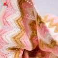 wholesale 100%acrylic soft feel knitted baby blanket  5