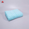 New design baby knitted blanket solid color baby shawl 2