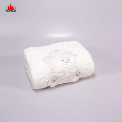 2020 fashion knitted baby blanket new design 