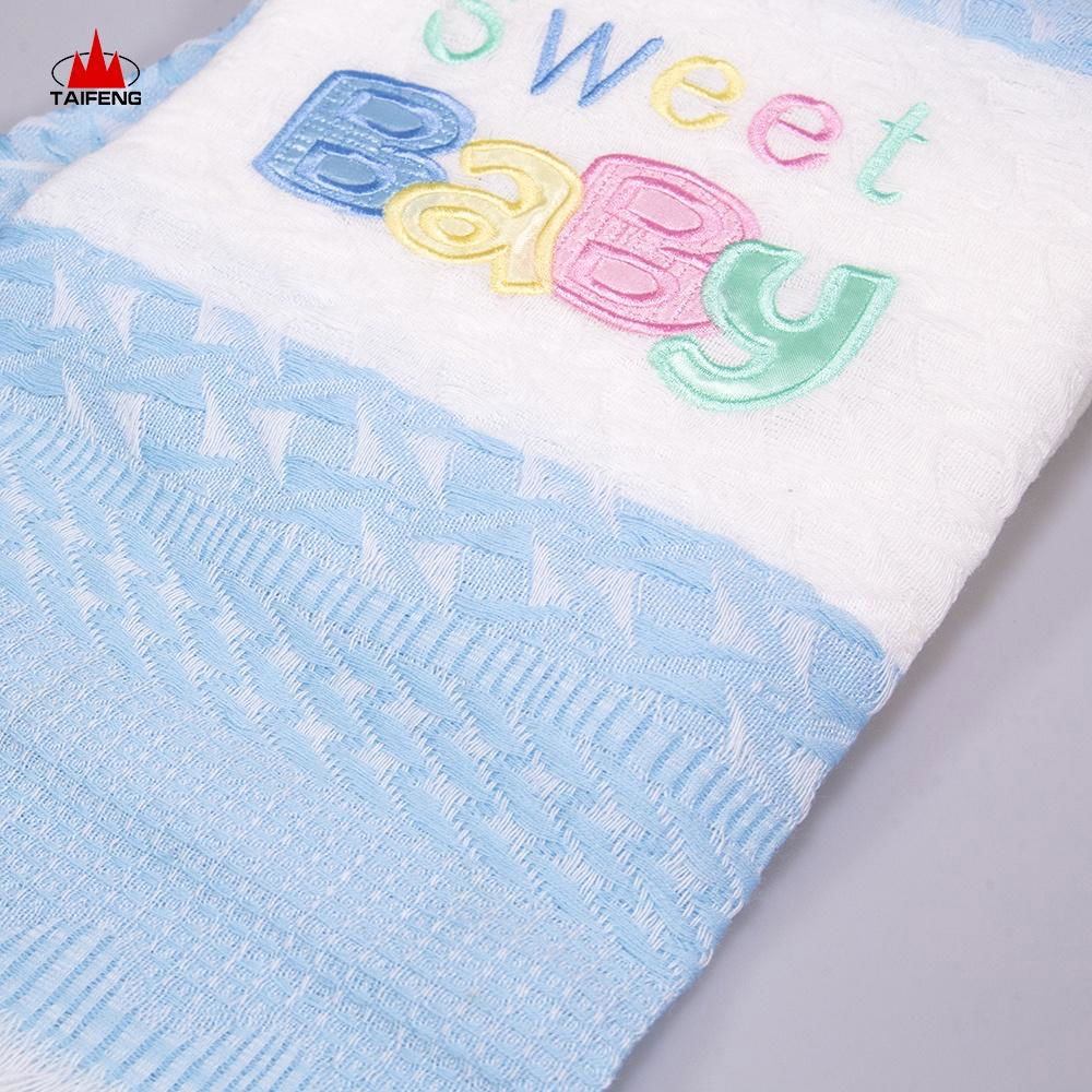 hot sale and wholesale 100% cotton woven luxury baby children kids super soft bl 4