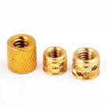 Custom M3 Brass Plastic Knurled Thread