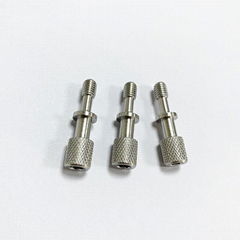 Customized Stainless Steel Passivated Knurled Shoulder Screw