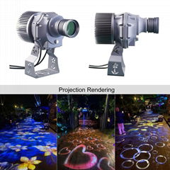 1~5pcs gobos circular projector light