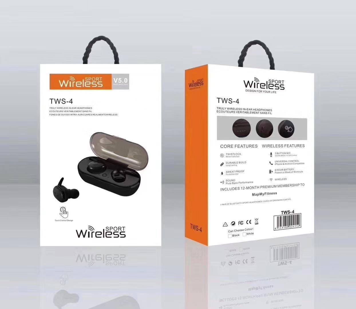 Cross-border tws4 wireless Bluetooth headset wireless in-ear headset JBL Bluetoo