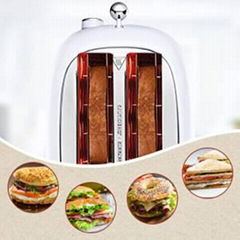 ST028 Retro Stainless Steel Toaster