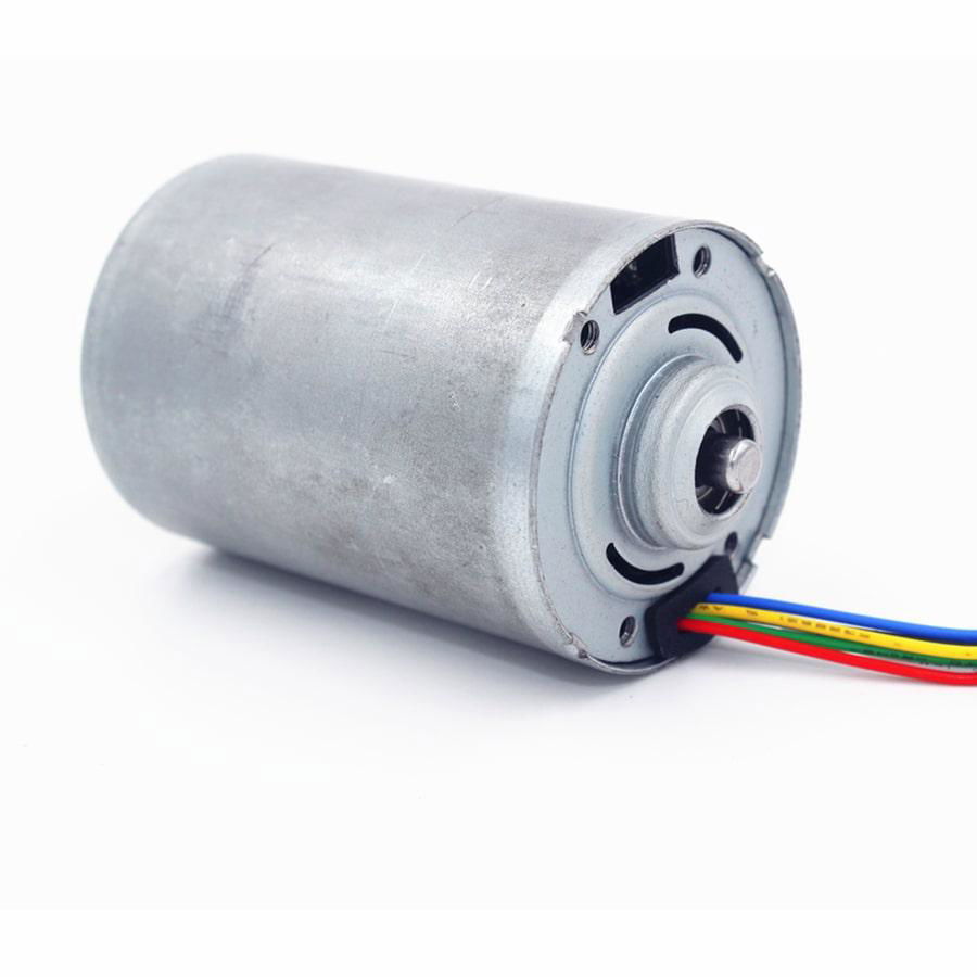 high torque micro 24v dc brushless 42mm OD BLDC Motor with integrated driver PCB 2