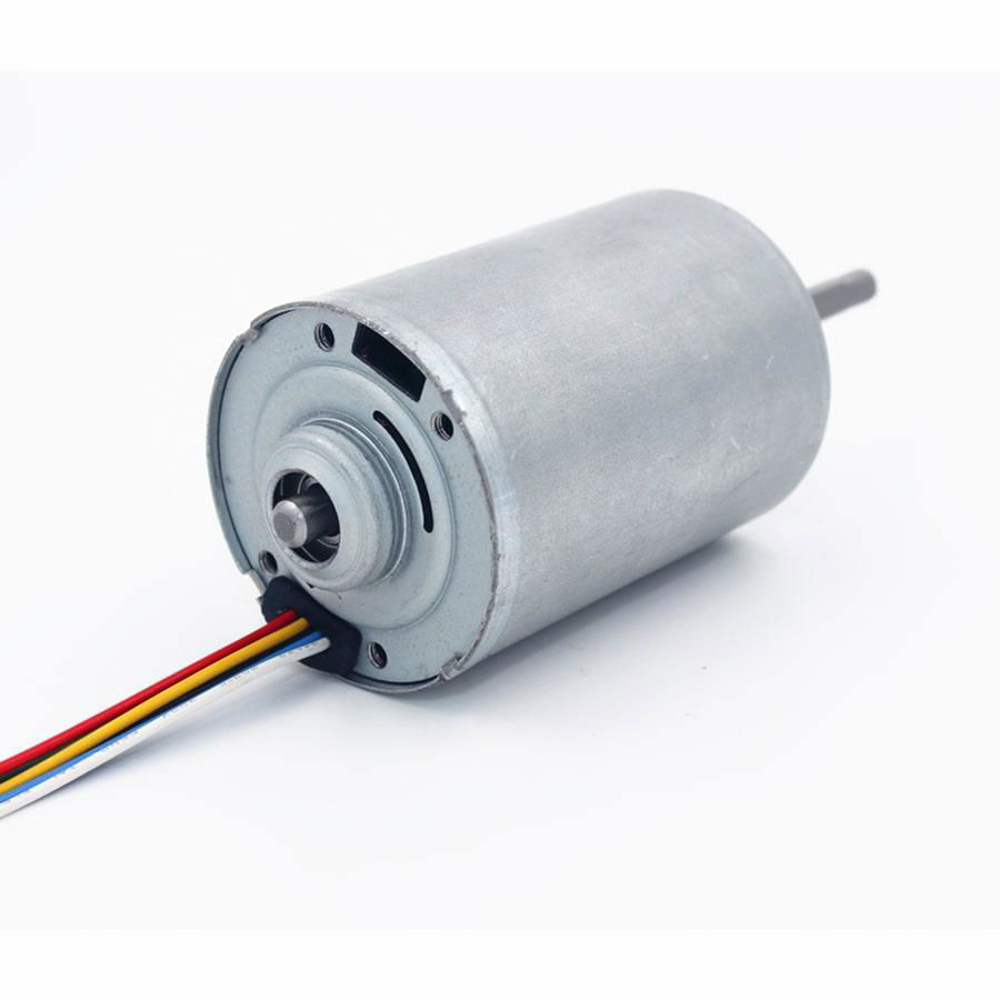 high torque micro 24v dc brushless 42mm OD BLDC Motor with integrated driver PCB 3