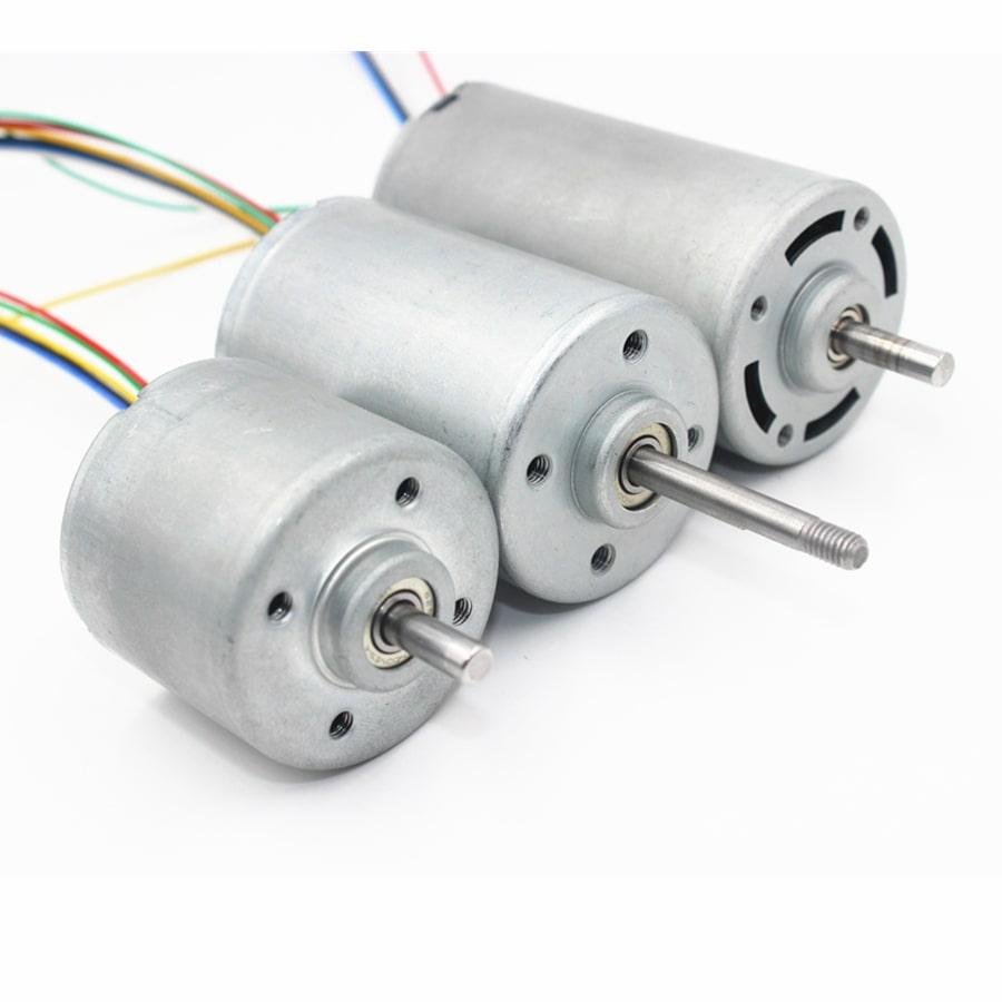 high torque micro 24v dc brushless 42mm OD BLDC Motor with integrated driver PCB 5