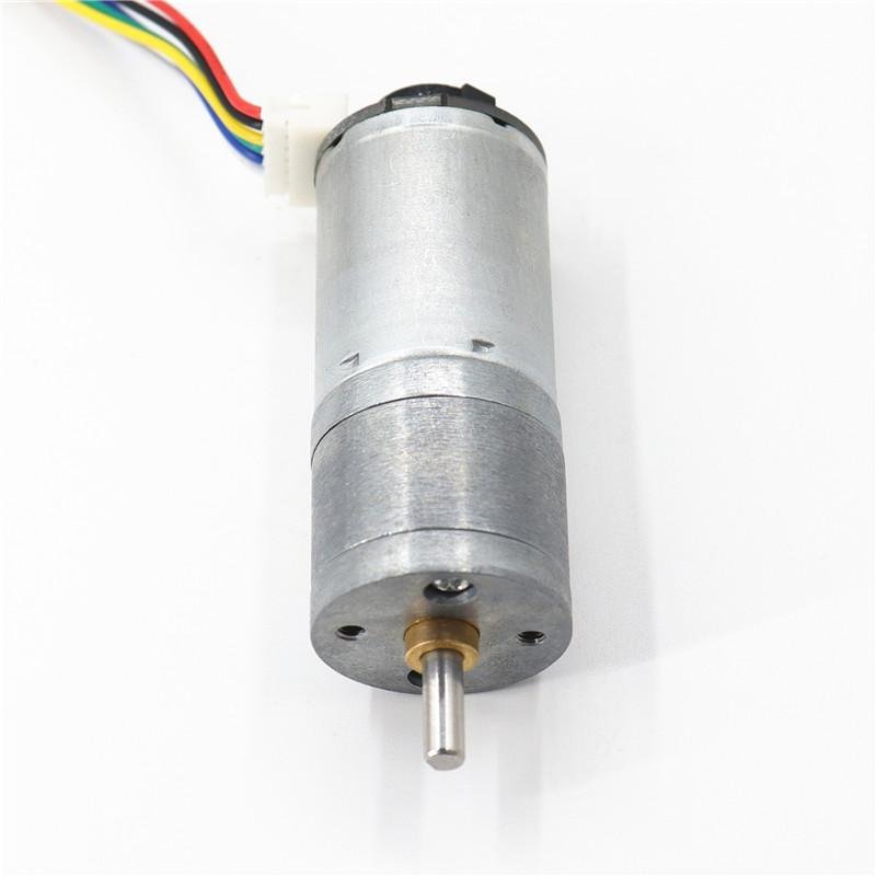 25mm dc gear motor 6v 12v 370 dc brush motor with 25mm metal gearbox 3