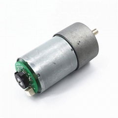 Mini DC Gear Motor 12V 24V D Shaft 37mm