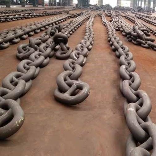stocks anchor chain marine anchor chain with LR ABS NK Certificate 2