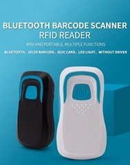 13.56 IC card RFID handheld Reader Mobile Phone Android ISO Bluetooth Reader