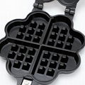 Double Side Loveheart  Waffle Machine Maker Frying Pan 3