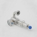 Sanitary SS304 Exhaust Valve With Pressure Gauge Air Release Valve 2
