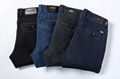 Custom Made Latest Design Flat Front Slim Zipper Fly Cotton Straight Man Pants 2