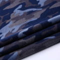 New design soft knitted polar fleece fabric camo 100%polyester for jacket men  1