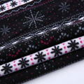 Cheap price 100% polyester scarf printed micro blizzard fleece fabric  1