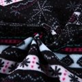 Cheap price 100% polyester scarf printed micro blizzard fleece fabric  3